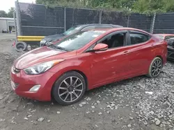 Salvage cars for sale at Waldorf, MD auction: 2011 Hyundai Elantra GLS