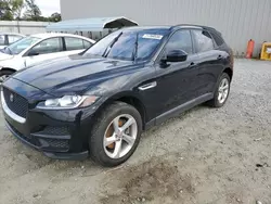 Salvage cars for sale at Spartanburg, SC auction: 2017 Jaguar F-PACE Premium