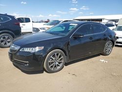 Salvage cars for sale at Brighton, CO auction: 2015 Acura TLX Advance