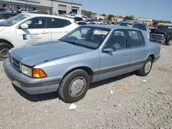 Salvage cars for sale at Earlington, KY auction: 1989 Dodge Spirit