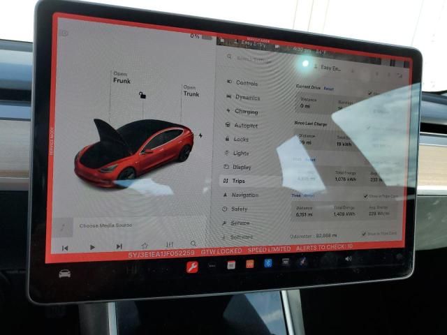 2018 Tesla Model 3