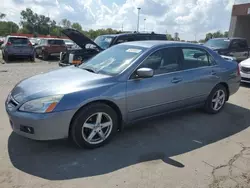 Honda Accord ex salvage cars for sale: 2007 Honda Accord EX