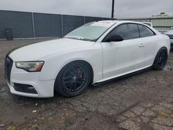 Salvage cars for sale at Woodhaven, MI auction: 2015 Audi A5 Premium Plus