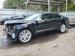 Chevrolet salvage cars for sale: 2017 Chevrolet Impala Premier