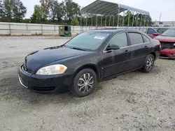 Chevrolet salvage cars for sale: 2007 Chevrolet Impala LS