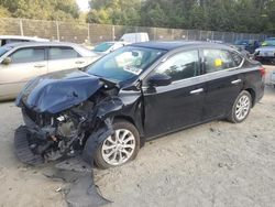 Nissan salvage cars for sale: 2018 Nissan Sentra S