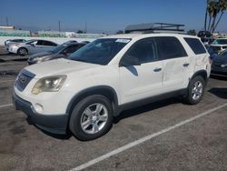 Salvage cars for sale at Van Nuys, CA auction: 2012 GMC Acadia SLE