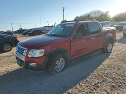 Ford salvage cars for sale: 2010 Ford Explorer Sport Trac XLT