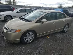 Salvage cars for sale at Arlington, WA auction: 2007 Honda Civic LX