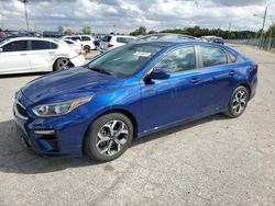 Salvage cars for sale at Indianapolis, IN auction: 2021 KIA Forte FE