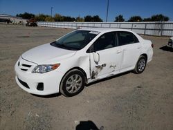 Salvage cars for sale at Sacramento, CA auction: 2011 Toyota Corolla Base