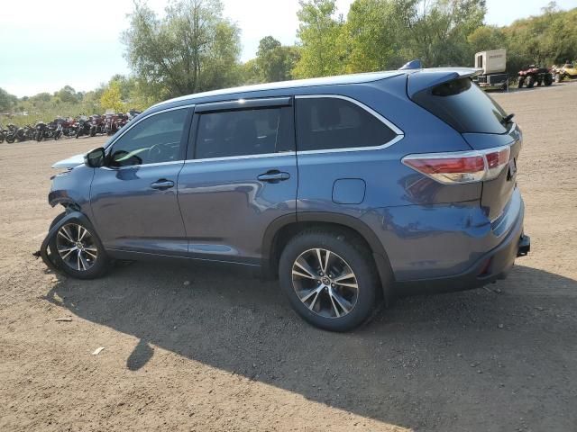 2016 Toyota Highlander XLE