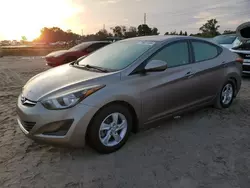 Salvage cars for sale at Riverview, FL auction: 2014 Hyundai Elantra SE