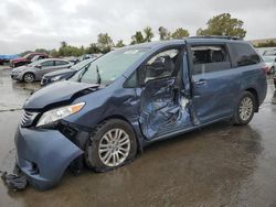 Vehiculos salvage en venta de Copart Bridgeton, MO: 2017 Toyota Sienna XLE