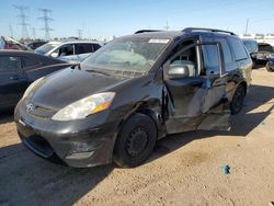 Salvage cars for sale from Copart Elgin, IL: 2008 Toyota Sienna CE