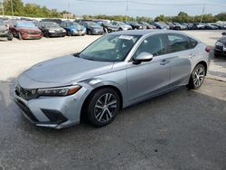 Salvage cars for sale at Lawrenceburg, KY auction: 2022 Honda Civic LX