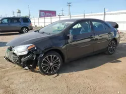 Salvage cars for sale at Dyer, IN auction: 2015 Toyota Corolla L