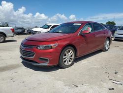 2018 Chevrolet Malibu LT en venta en Homestead, FL