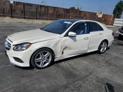 Salvage cars for sale at Wilmington, CA auction: 2014 Mercedes-Benz E 350