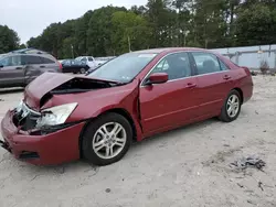 Honda salvage cars for sale: 2007 Honda Accord SE