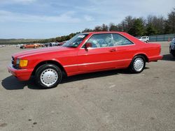 Salvage cars for sale at Brookhaven, NY auction: 1988 Mercedes-Benz 560 SEC