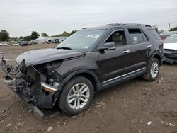 Salvage cars for sale from Copart Hillsborough, NJ: 2013 Ford Explorer XLT