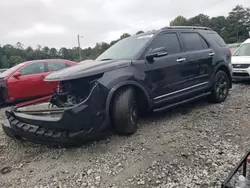 Salvage cars for sale at Ellenwood, GA auction: 2014 Ford Explorer Limited