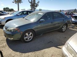 Salvage cars for sale at San Martin, CA auction: 2002 Toyota Camry LE