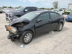 Salvage cars for sale at Kansas City, KS auction: 2015 KIA Forte LX