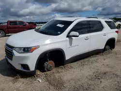 Chevrolet salvage cars for sale: 2018 Chevrolet Traverse LT