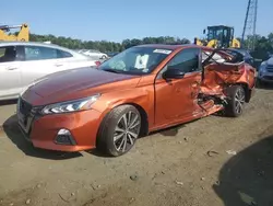 Salvage cars for sale at Windsor, NJ auction: 2021 Nissan Altima SR