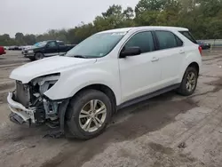 Chevrolet salvage cars for sale: 2016 Chevrolet Equinox LS