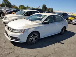 Salvage cars for sale at Martinez, CA auction: 2017 Volkswagen Jetta Sport