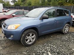 Salvage cars for sale from Copart Waldorf, MD: 2012 Toyota Rav4