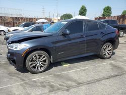 BMW x6 salvage cars for sale: 2016 BMW X6 XDRIVE50I