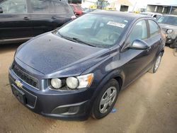 Salvage cars for sale from Copart Brighton, CO: 2016 Chevrolet Sonic LS