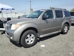 Nissan salvage cars for sale: 2006 Nissan Pathfinder LE