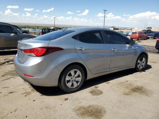 2016 Hyundai Elantra SE