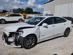 Salvage cars for sale at Apopka, FL auction: 2019 Ford Fusion Titanium