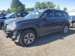 Salvage cars for sale at Finksburg, MD auction: 2018 Volkswagen Atlas SE