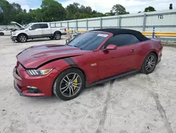 Salvage cars for sale at Fort Pierce, FL auction: 2017 Ford Mustang GT