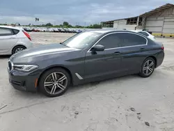 Flood-damaged cars for sale at auction: 2021 BMW 530 XI