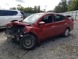 Nissan salvage cars for sale: 2018 Nissan Versa S