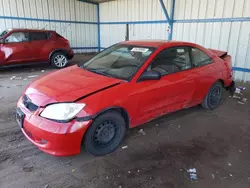 Salvage cars for sale at Colorado Springs, CO auction: 2005 Honda Civic LX