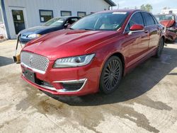 2018 Lincoln MKZ Hybrid Reserve en venta en Pekin, IL