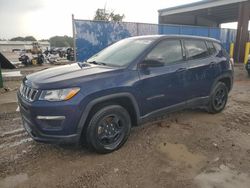 Salvage cars for sale at Riverview, FL auction: 2021 Jeep Compass Sport