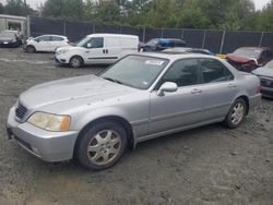 Acura salvage cars for sale: 2002 Acura 3.5RL