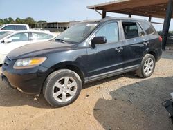 Salvage cars for sale at Tanner, AL auction: 2008 Hyundai Santa FE SE