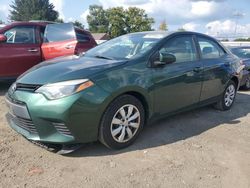 Toyota Corolla l salvage cars for sale: 2014 Toyota Corolla L