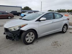 Salvage cars for sale at Tifton, GA auction: 2016 Hyundai Elantra SE